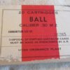30 Caliber M2 Ball Cartridges